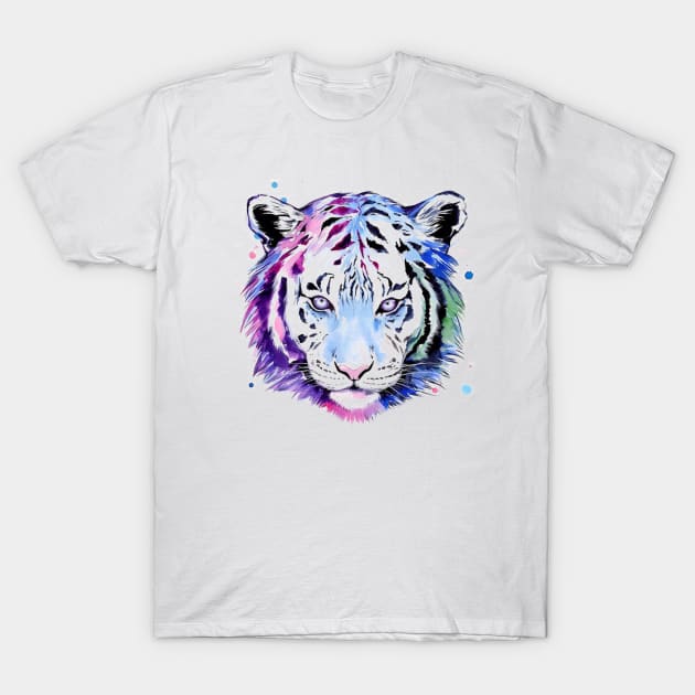 Le Tigre T-Shirt by Mendi Art